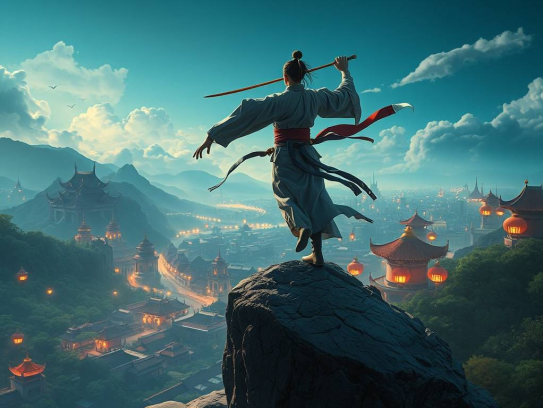 奇迹MU私服中的圣导师与神秘披风
