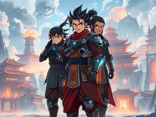 探索奇迹MU私服中的弓手魅力，高清图片赏析