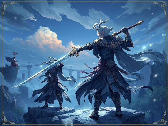   奇迹MU私服，法师与大天使之杖的传奇交响