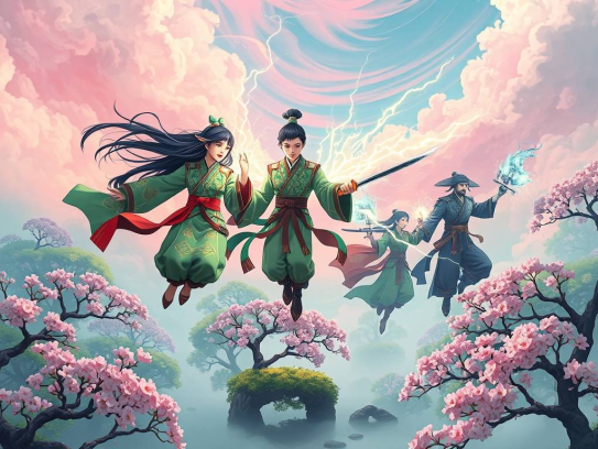 奇迹MU私服法师小挪移，魔法世界的灵动之舞