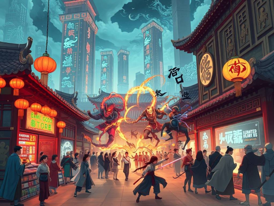 奇迹MU私服，敏格群攻技能—战场上的风暴之舞