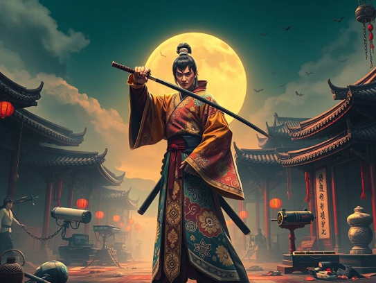 奇迹MU私服，敏格群攻技能—战场上的敏格<strong></strong>风暴之舞